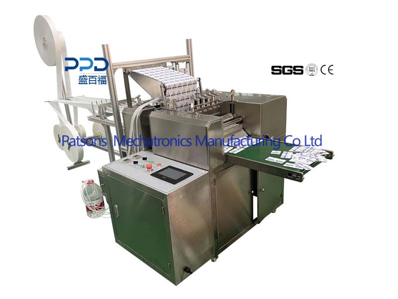 Automatic 6 Lanes Alcohol Swab Packaging Machine(2 fold)